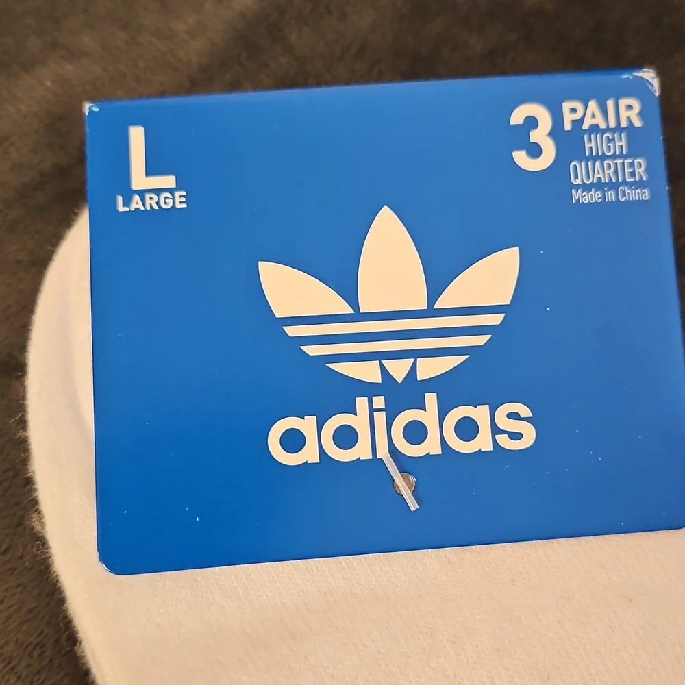 adidas socks white